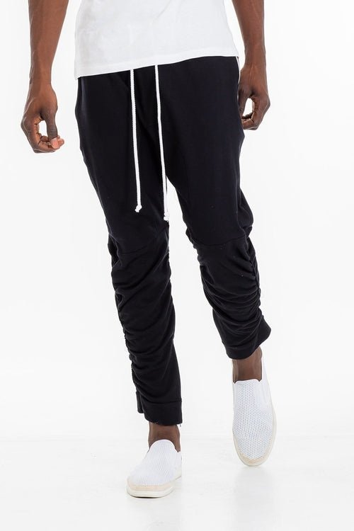 GATHERED BOMBER PANTS - Salons