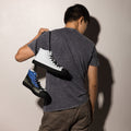 Men’s high top canvas shoes - Salons