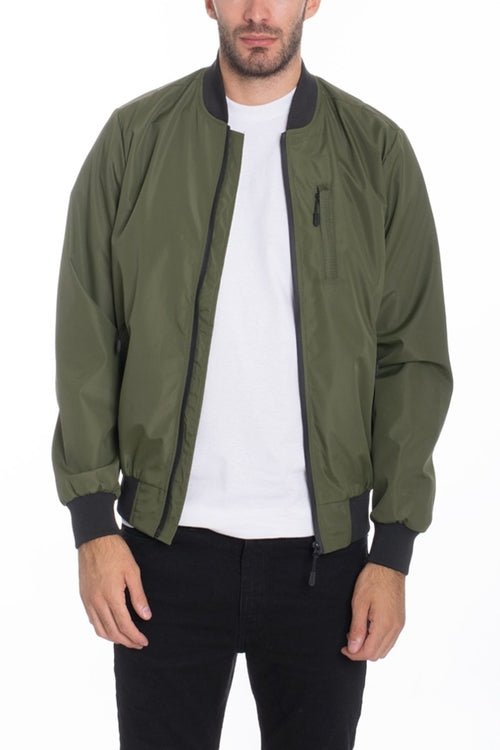 Mens Vinyl Waterproof Windbreaker - Salons