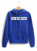 NOT INTERESTED WOMEN HOODIE - Salons